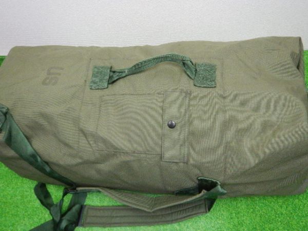 ダッフルバッグ OD ナイロン 米軍 米軍実物 ナイロン製 BAG DUFFEL 新型 放出の サバゲー 米軍デッドストック 美品 | ODグリーン STORE