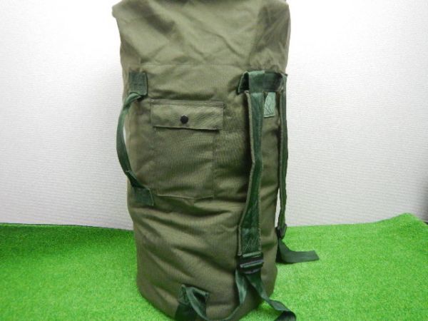 ダッフルバッグ OD ナイロン 米軍 米軍実物 ナイロン製 BAG DUFFEL 新型 放出の サバゲー 米軍デッドストック 美品 | ODグリーン STORE
