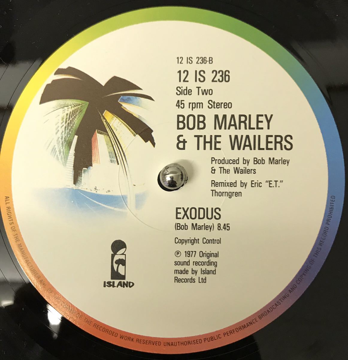 Three little birds / Bob Marley and The Wailers 12インチ island