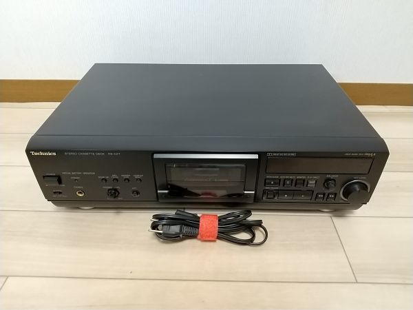 【動作品】Technics RS-AZ7 3ヘッド　　　 　高性能カセットデッキ Technics RS-AZ7 テクニクス 3ヘッドカセットデッキ メンテナンス
