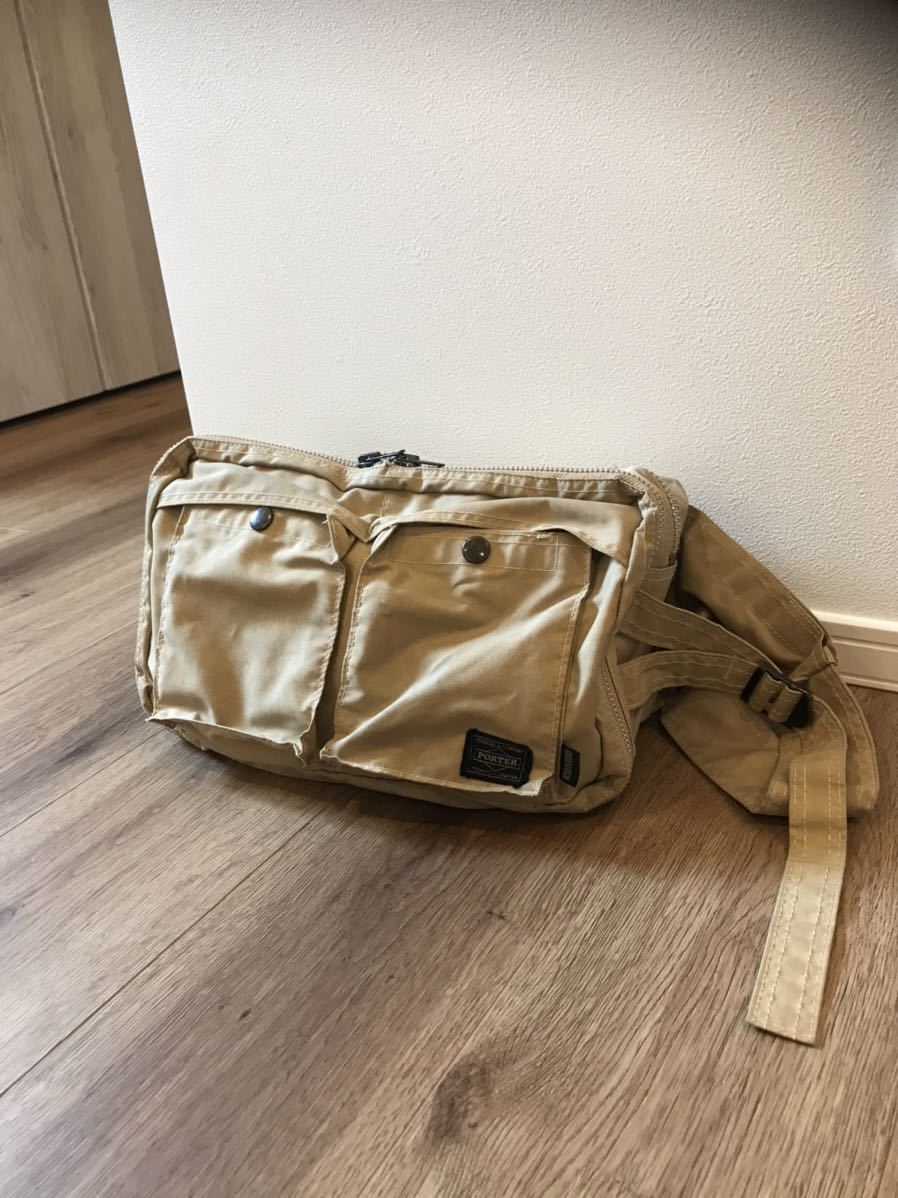 GOOD ENOUGH×PORTER ウエストバッグ グッドイナフ × ポーター
