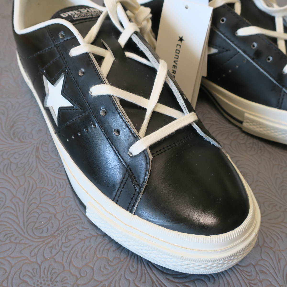 CONVERSE ONE STAR OX・コンバース ワンスター OX・ブラック・1C045 