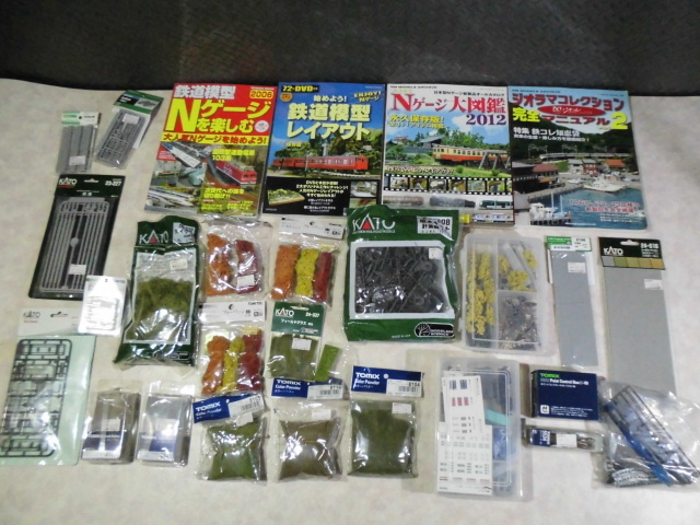 【SALE，限定SALE】 Nゲージジオラマ用ストラクチャー 樹木 砂利 枝 石畳 シーナリーバラスト 完全マニュアル 大図鑑 鉄道模型レイアウト 本他色々セット(ストラクチャー)｜売買されたオークション情報、yahoo その他