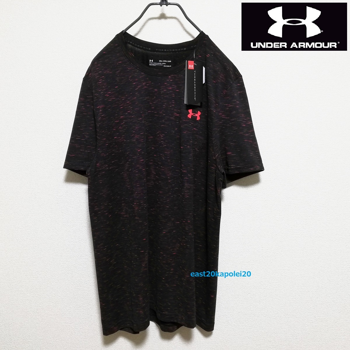お得，新作 XXL アンダーアーマー ヒートギア スレッドボーン シームレス メンズ 半袖 トレーニング 機能 Tシャツ 2XL 6050円(XLサイズ以上)｜売買されたオークション情報、yahooの商品情報をアーカイブ公開 半袖Tシャツ