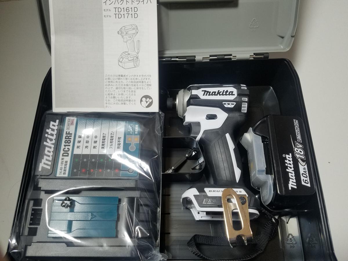 マキタ 18V 充電式インパクトドライバ 18v 6.0ah 充電式インパクト 