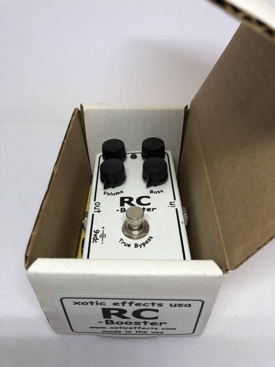 Xotic RC Booster エキゾチック ブースター ,XoticRCBooster中古です