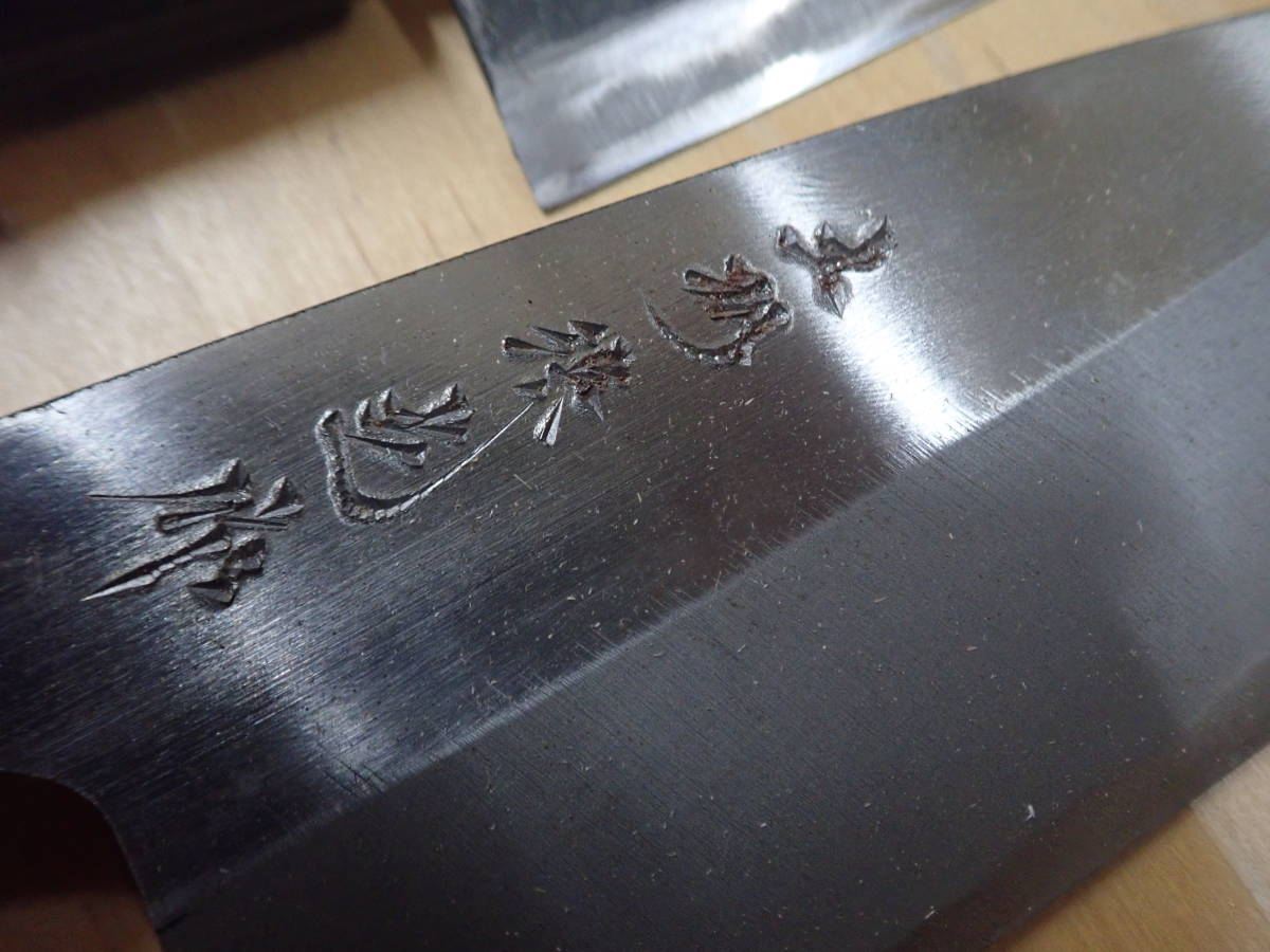 菜切包丁 和包丁 刺身包丁 贈り物 贈答品 アスクル 『P17P』出刃包丁 5本まとめてセット 和包丁　小出刃　鯵切り　土佐