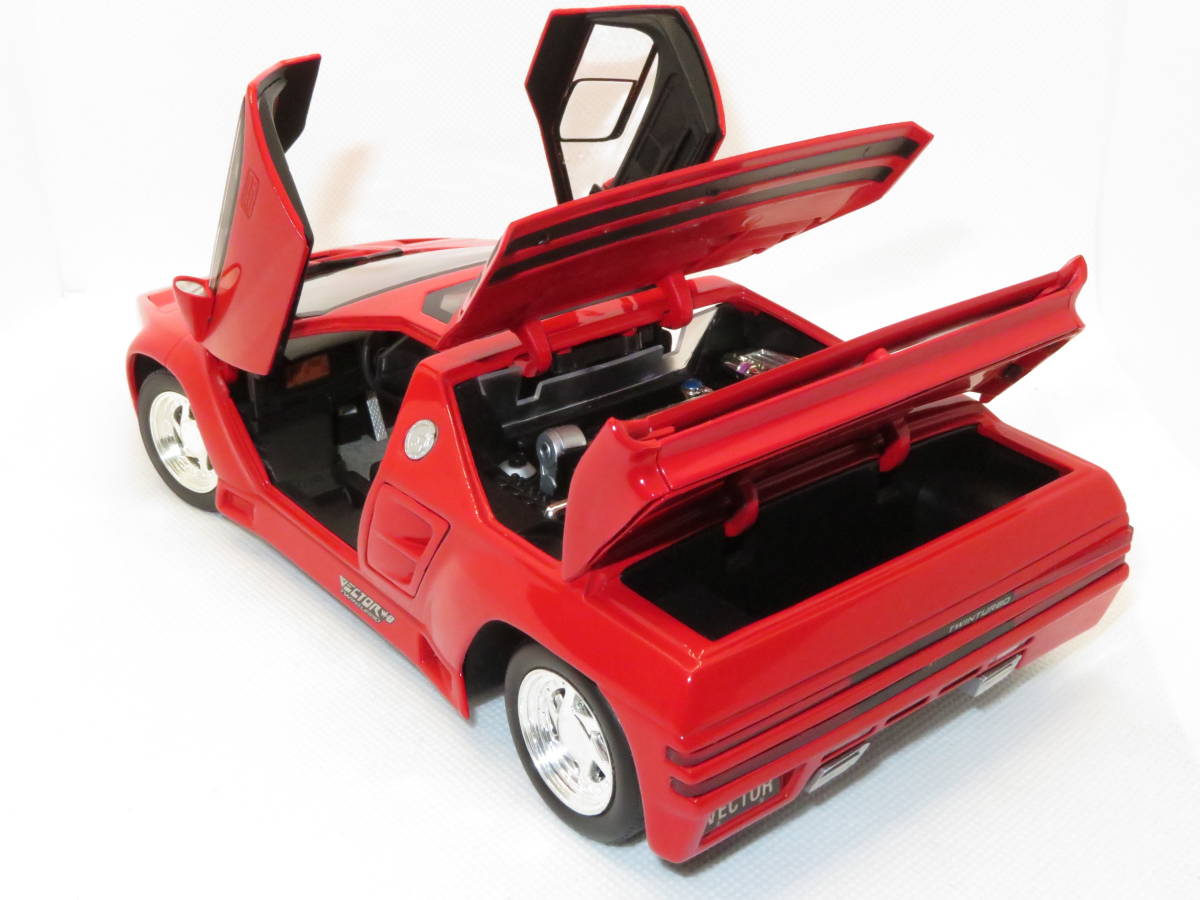 激レア RICKO 1/18 1991 ベクターW8 ツインターボ VECTOR RICKO 1/18 VECTOR W8 TWINTURBO 1991 ヴェクター W8 ツインターボ 京