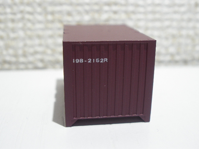 ＴＯＭＩＸ　３１２９　１９Ｂ形コンテナ（リニューアル）　ばらし　１９Ｂ－２１５２Ｒ（エコレールマーク貼付）を１個のみ　出品個数３個_2