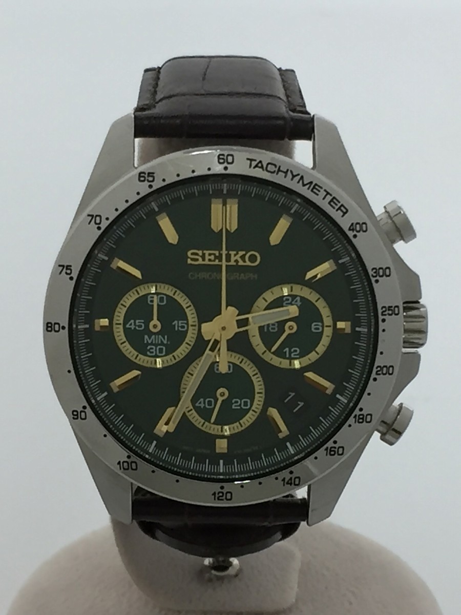 最新作，大得価 SEIKO クォーツ腕時計/アナログ/-/GRN/BRW/8T63-00D0(アナログ（クォーツ式）)｜売買されたオークション情報、yahooの商品情報をアーカイブ公開 - オークファン その他