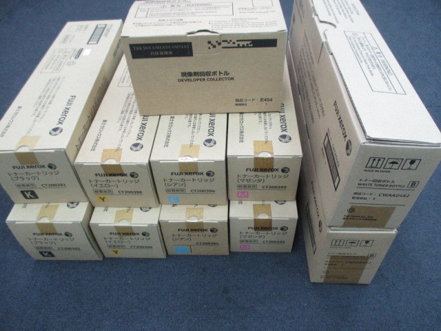 329772 【未使用】 FUJIXEROX 富士ゼロックス 純正 トナー 4色セット×2