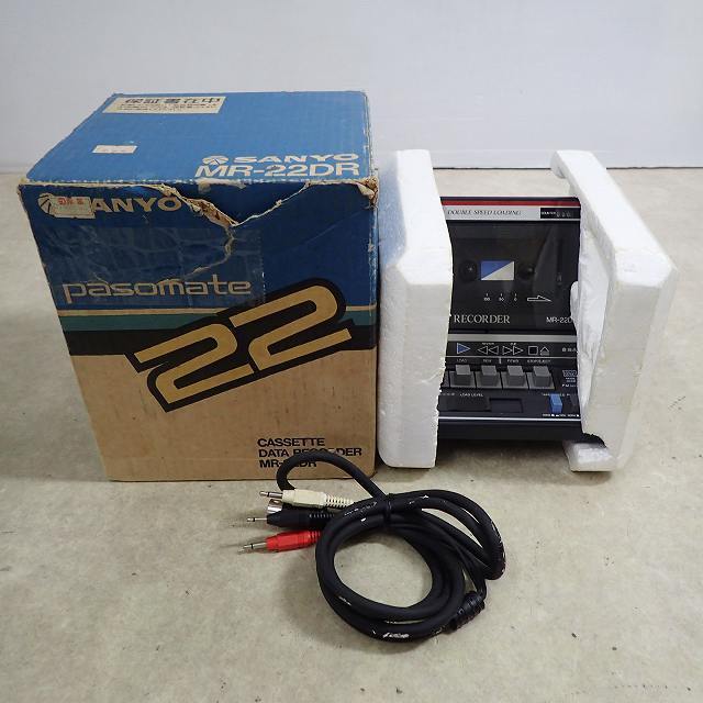 □【激レア】SANYO MR-22DR データレコーダー 【公式通販】