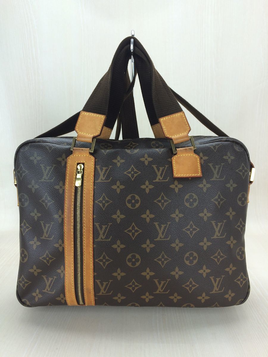 【大得価，人気セール】 LOUIS VUITTON サックボスフォール_モノグラムキャンバス/PVC/BRW(ハンドバッグ)｜売買されたオークション情報、yahooの商品情報をアーカイブ公開 - オークファン ハンドバッグ