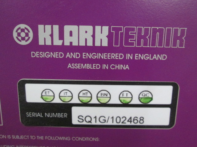 KLARKTEKNIK SQ1G クラークテクニクグラフィックイコライザー