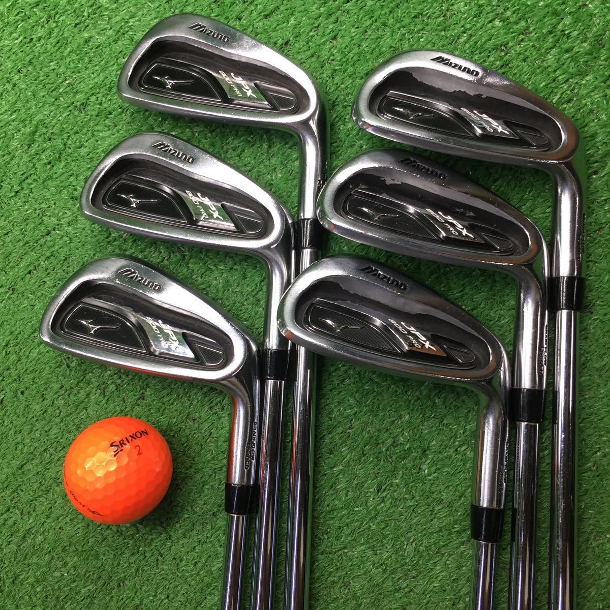 IS-180 mizuno JPX 800 PRO シャフトTRUE TEMPER Dynalite GoldXP S300 6本セット 全国送料無料