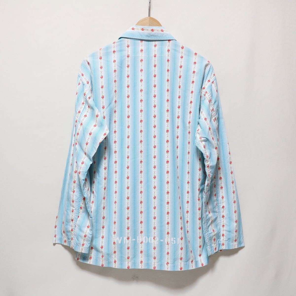 Junya Watanabe Comme des Garcons MAN/花柄/ストライプ/長袖/シャツ 