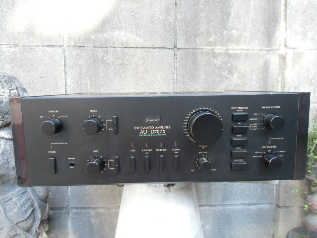サンスイ SANSUI AU-D707X プリメインアンプ インテグレーテッドアンプ