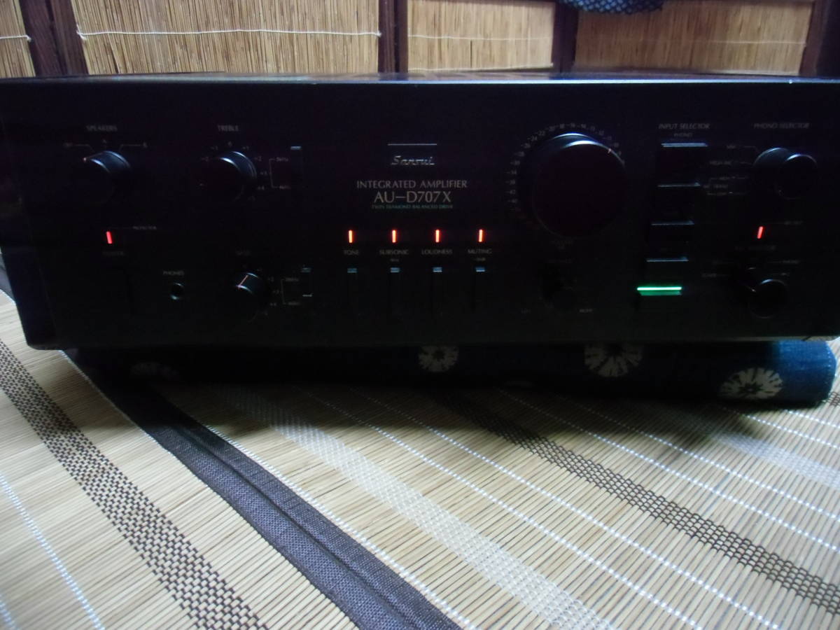 サンスイ SANSUI AU-D707X プリメインアンプ インテグレーテッドアンプ