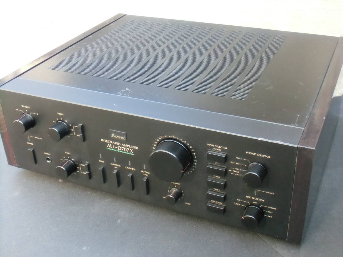 サンスイ SANSUI AU-D707X プリメインアンプ インテグレーテッドアンプ
