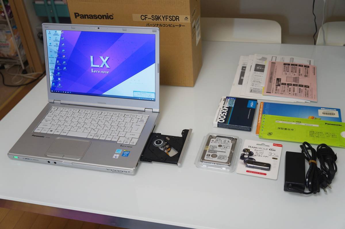 note Let's Panasonic Core CF-LX3 i5 SSD : RAM 8GB CF-LX6 7300U 2.6