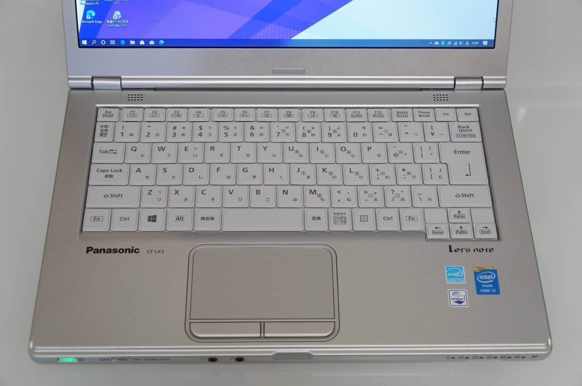 note Let's Panasonic Core CF-LX3 i5 SSD : RAM 8GB CF-LX6 7300U 2.6