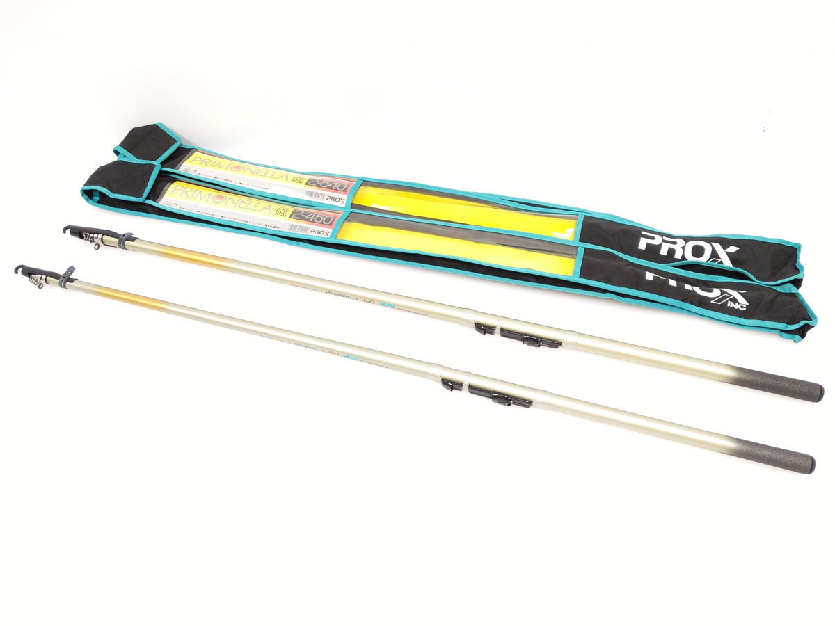 安い，正規品 PROX プロックス プリモネラ PRIMONELLA 磯 2-450 PROX プロックス プリモネラ PRIMONELLA 磯 2-540 計2本 品(プロックス)｜売買されたオークション情報、yahooの商品情報をアーカイブ公開 - オークファン 磯竿