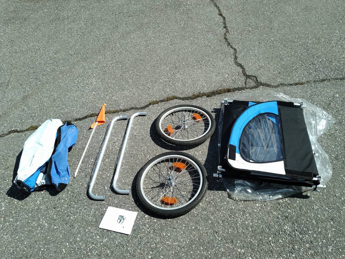 | バイクトレーラー バイクトレーラー,キッズトレーラー - リノコネクション 二人乗り チャイルドトレーラー トレーラー サイクルトレーラー キッズ ハニービー II＞ 子供用自転車トレーラー、2人乗り折りたたみ式フレーム チャイルド take2 １歳