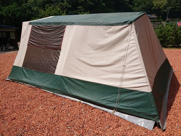 kakacanvas キャバノンビンテージテント cabanon pyramid 0 鉄骨テント