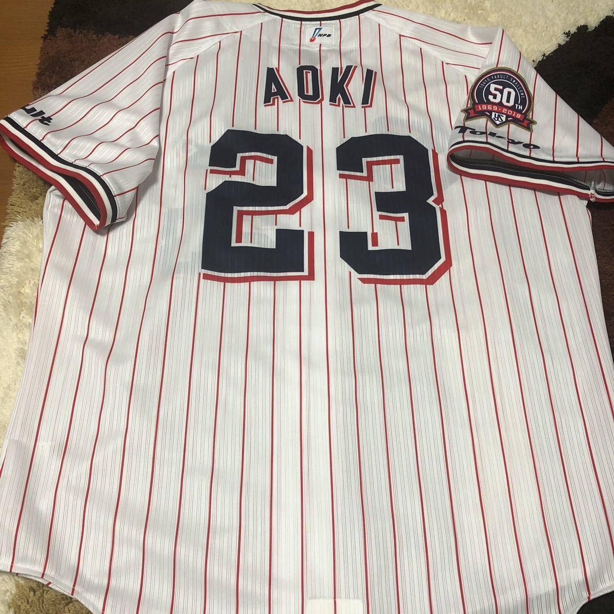 東京ヤクルトスワローズ 青木宣親 ユニフォーム 青木 | 宣親 グッズ