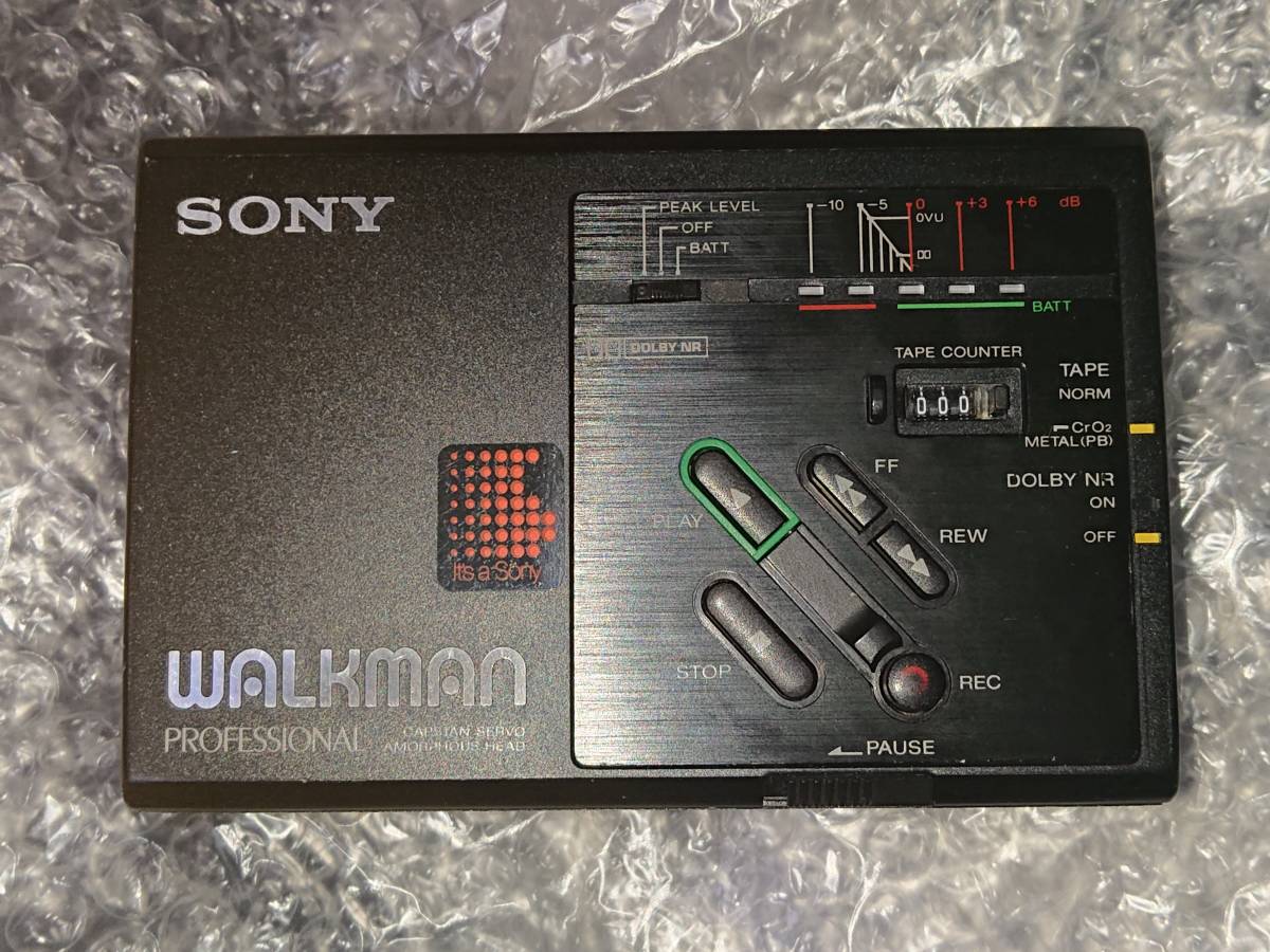 ジャンク SONY WM-D3 カセットプレーヤー ブラック WALKMAN ソニー