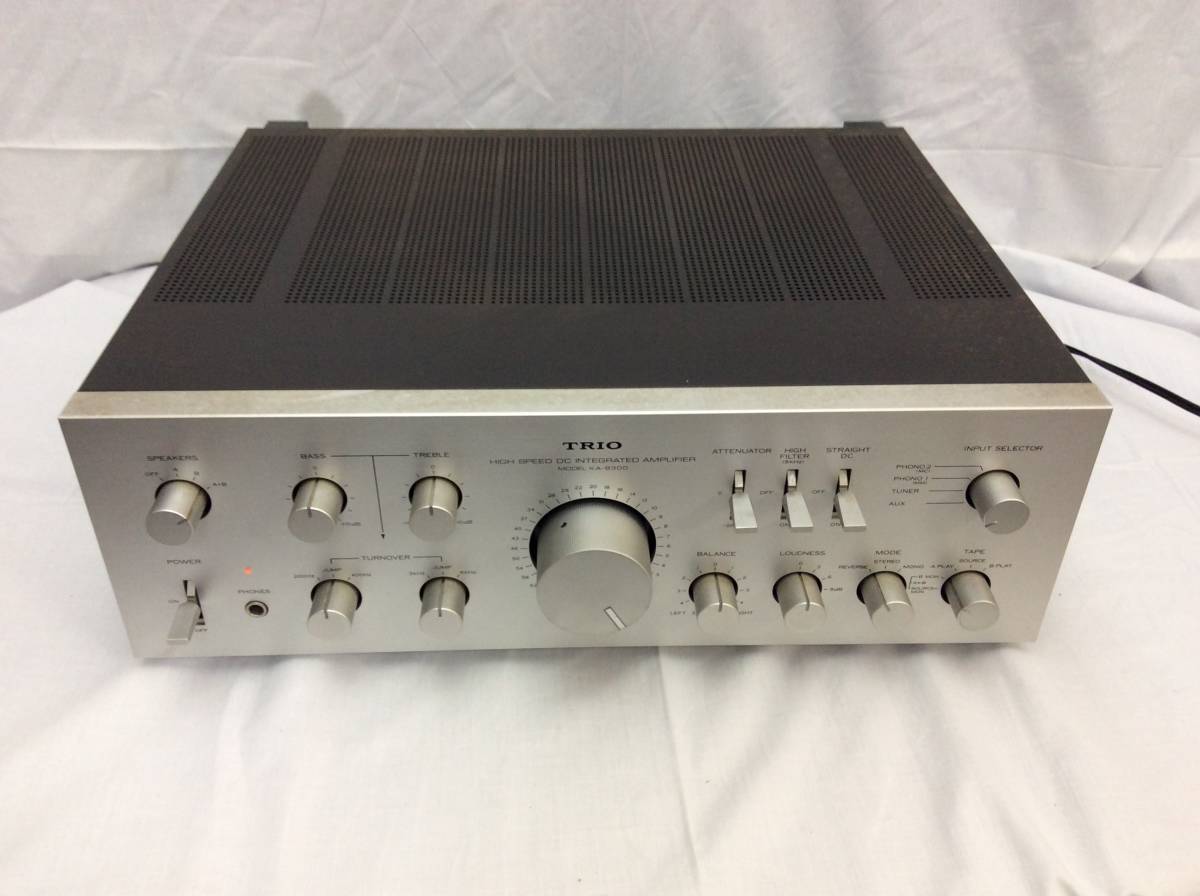 通電OK TRIO/トリオ KA-8300 STEREO INTEGRATED AMPLIFIER