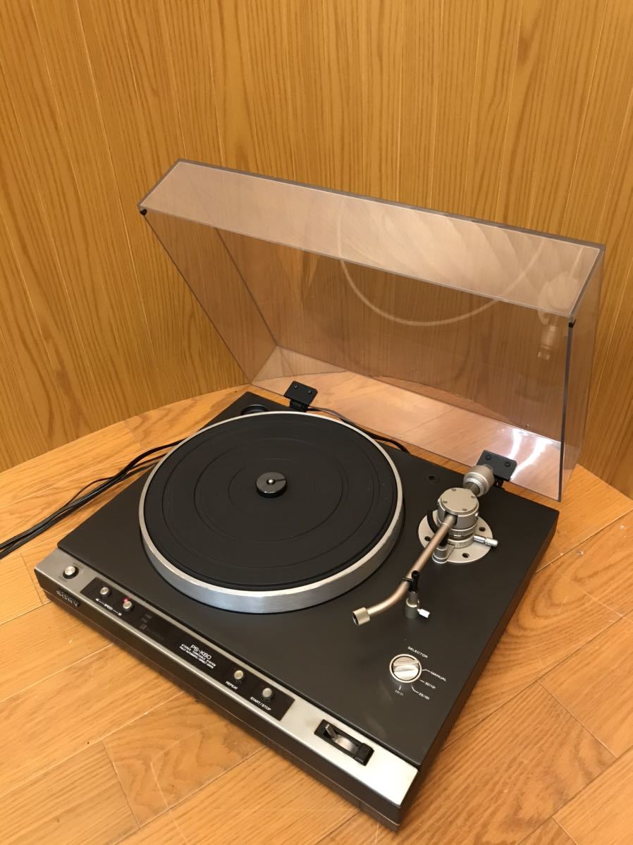 ☆回転OK☆SONY☆ PS-X60 ステレオターンテーブルシステム フルオート