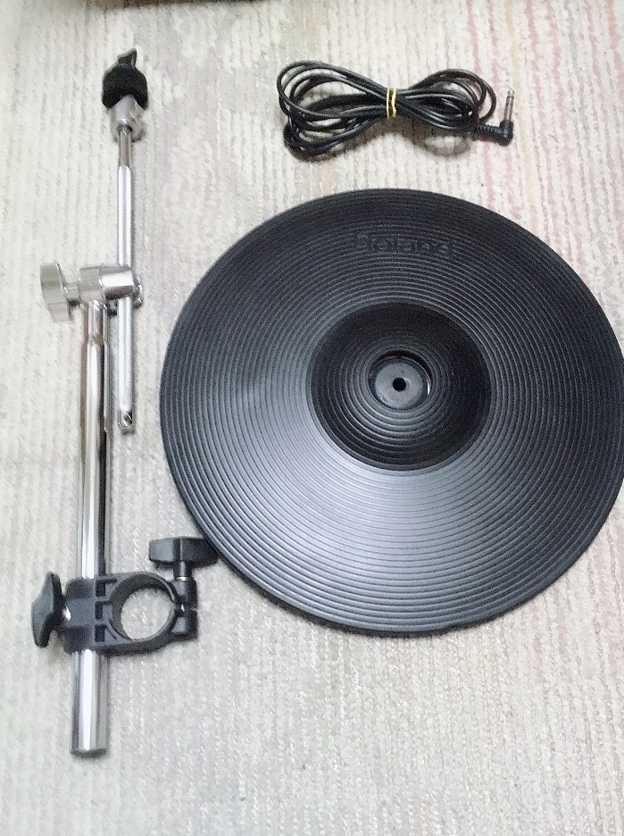 CY-13R Roland Ride | Zone 0 ＋ シンバルマウント V-Drums vs CY-8 1