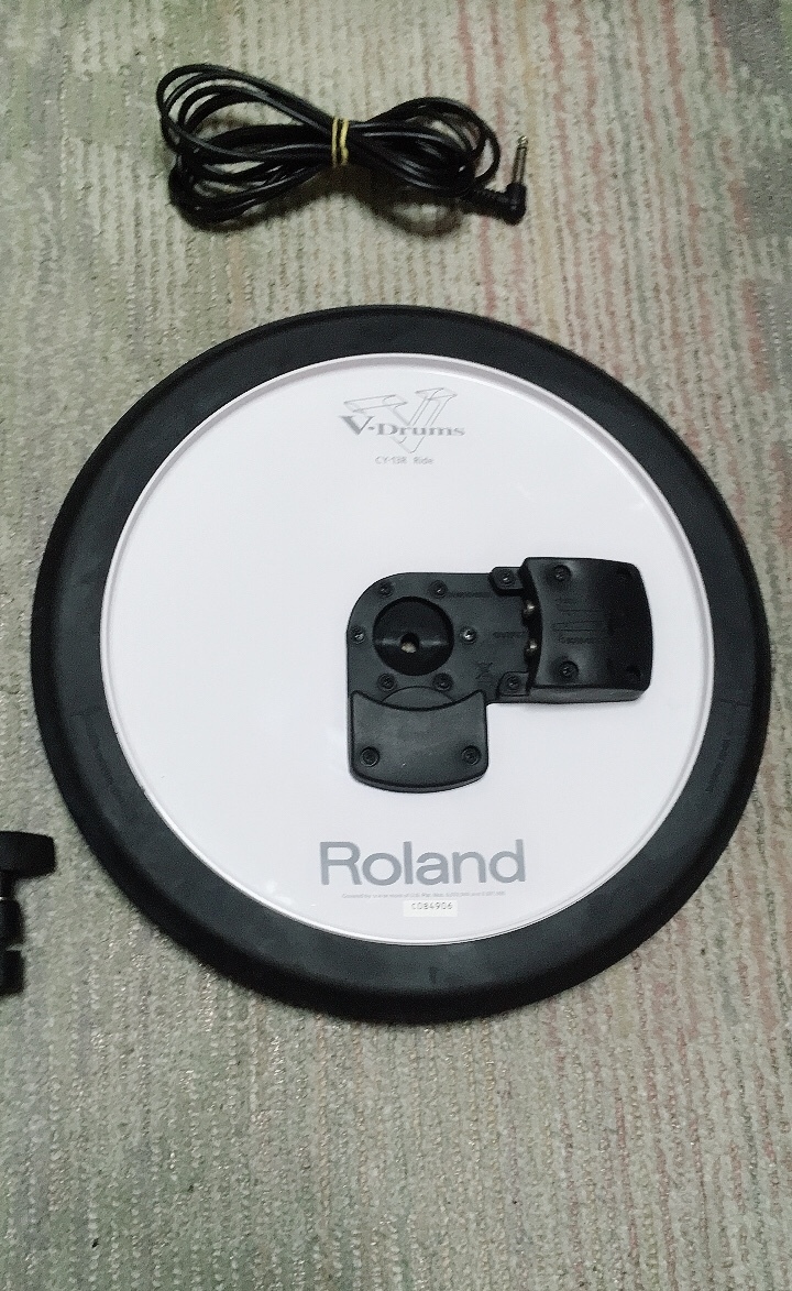 CY-13R Roland Ride | Zone 0 ＋ シンバルマウント V-Drums vs CY-8 1
