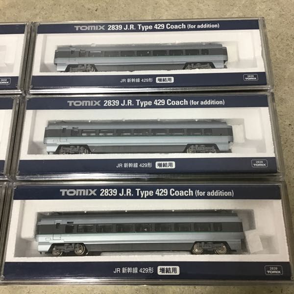 1円～ TOMIX Nゲージ JR 新幹線 429形 増結用 6点 / 鉄道模型 【公式通販】