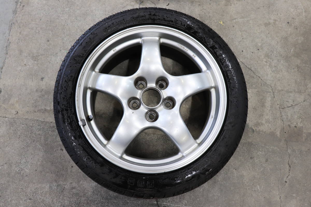 定番人気，得価 1円スタート RX-7 FD3S 純正ホイール 17&times;8J+50 235/40R17 17&times;8.5J+50 255/40R17 114.3 5H 4本(ラジアルタイヤ)｜売買されたオークション情報、yahooの商品情報をアーカイブ公開 - オークファン 5穴