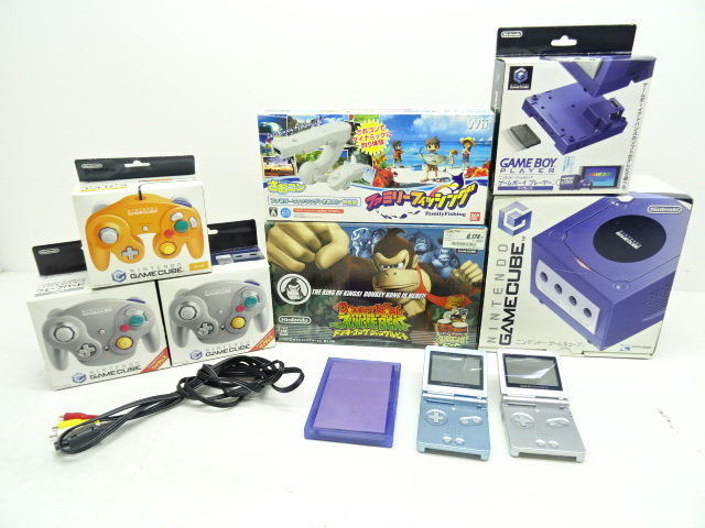 25SA○ジャンク品 レトロ ゲームハード 周辺機器 まとめ売りGC ゲーム