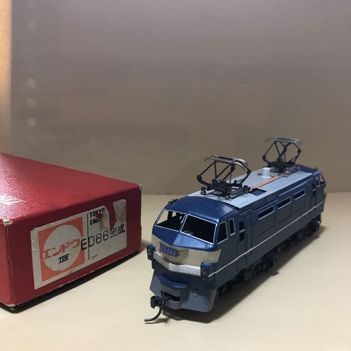 美品】EF66 55型 青色電気機関車 (ひさし付)HOゲージ⑨ HO - |