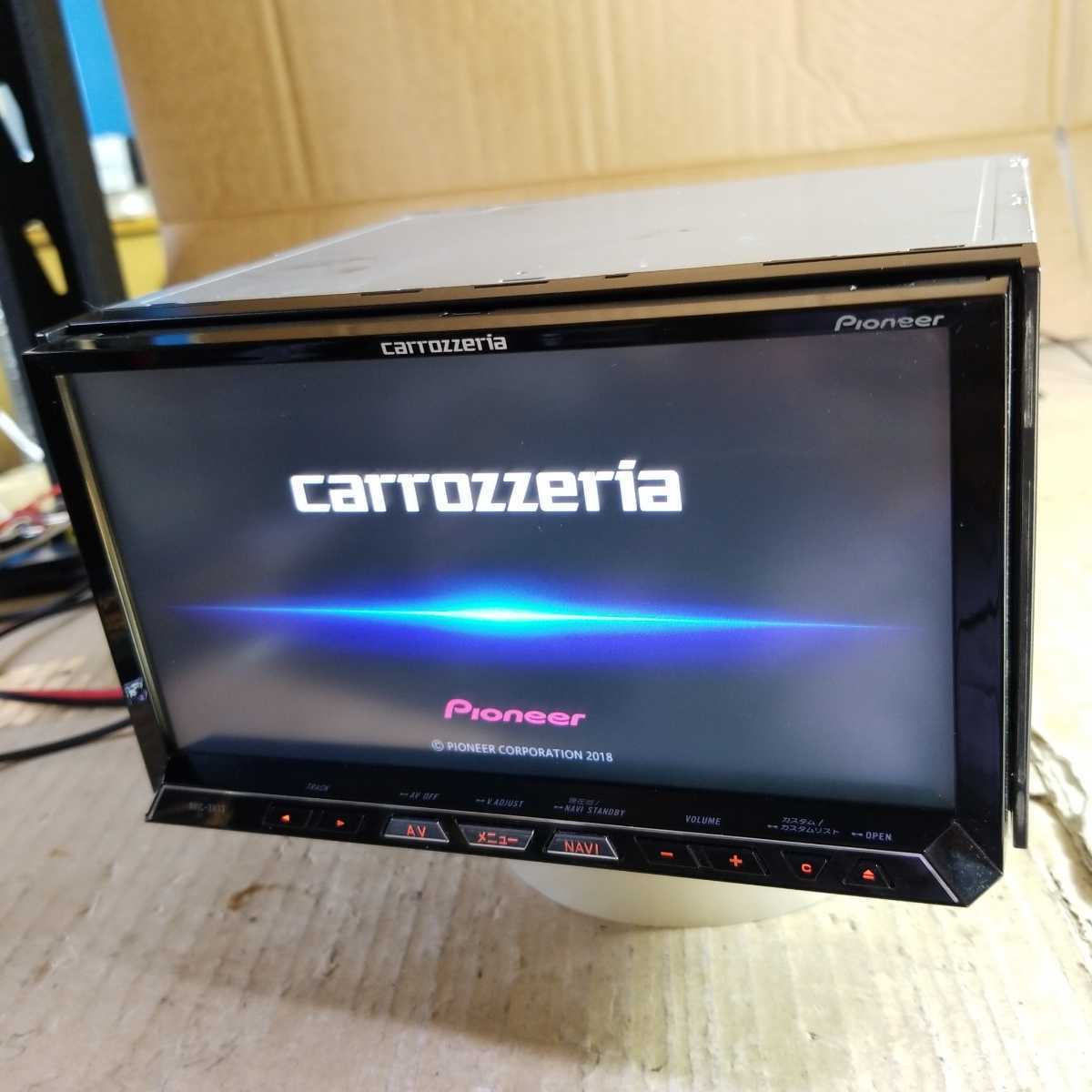 カロッツェリア AVIC-ZH77 2018年第1.0.0版地図データ (管理番号