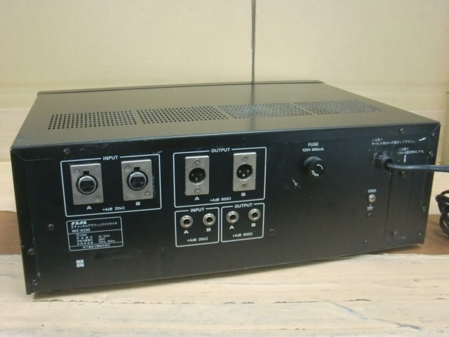 ☆National RAMSA グラフィックイコライザー/2CH GRAPHIC EQUALIZER WZ