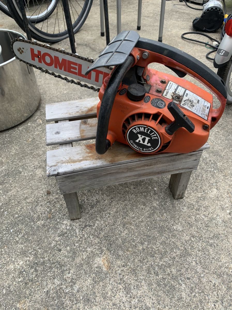 激安大特価 HOMELITE TEXTRON XL エンジンチェーンソー 現状 チェンソー ジャンク(チェーンソー)｜売買されたオークション情報、yahooの商品情報をアーカイブ公開 - オークファン 木工用