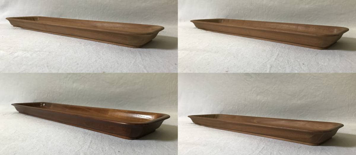 煎茶道具 一文字盆・盆 6点 検；茶道具 木工芸品 骨董 アンティーク