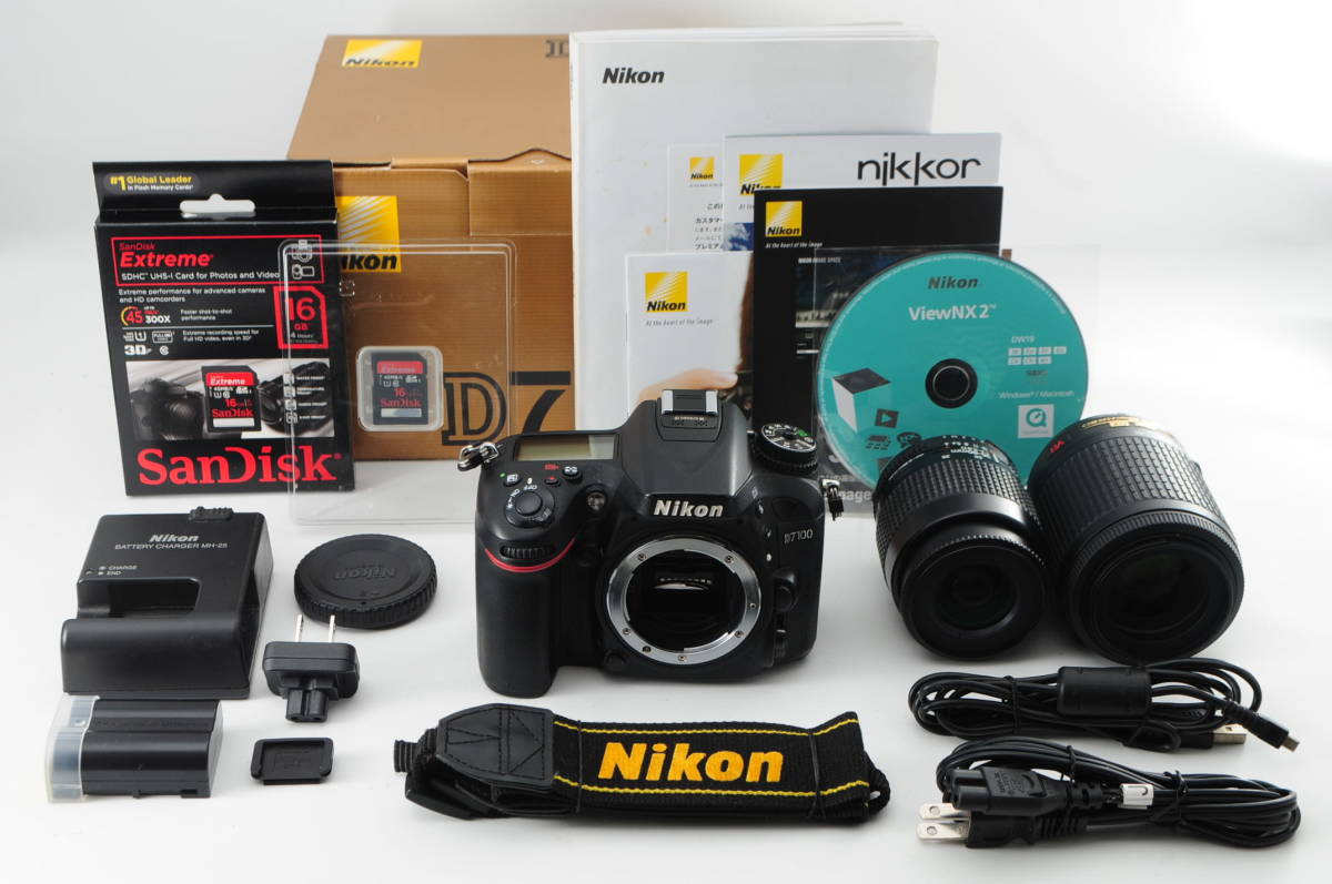 D7100 Nikon ニコン | - VR デジタル一眼レフカメラ 中古1ヶ月保証
