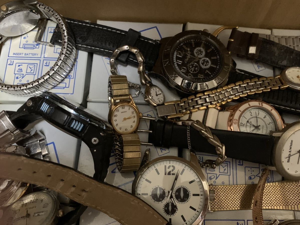 時計 約100個 セイコー SEIKO カシオ CASIO シチズン CITIZEN Q&Q ALBA