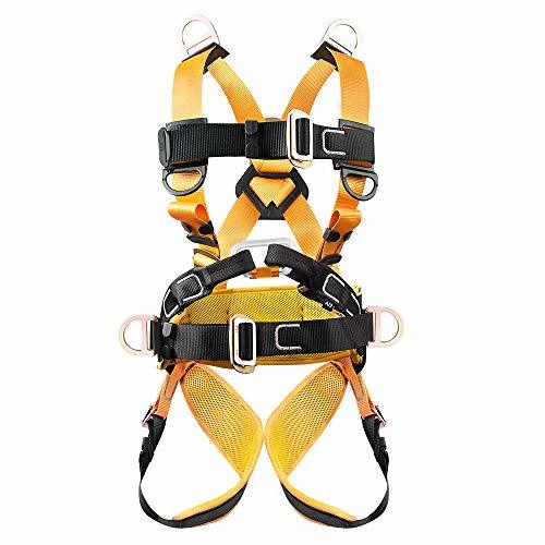 送料無料，正規品 色いえろーフルハーネス ロッククライミングハーネスXbenシットハーネス 登山ハーネス 安全帯ハーネス アウトドアハーネス D環＆(キャンプ、アウトドア用品)｜売買されたオークション情報 その他