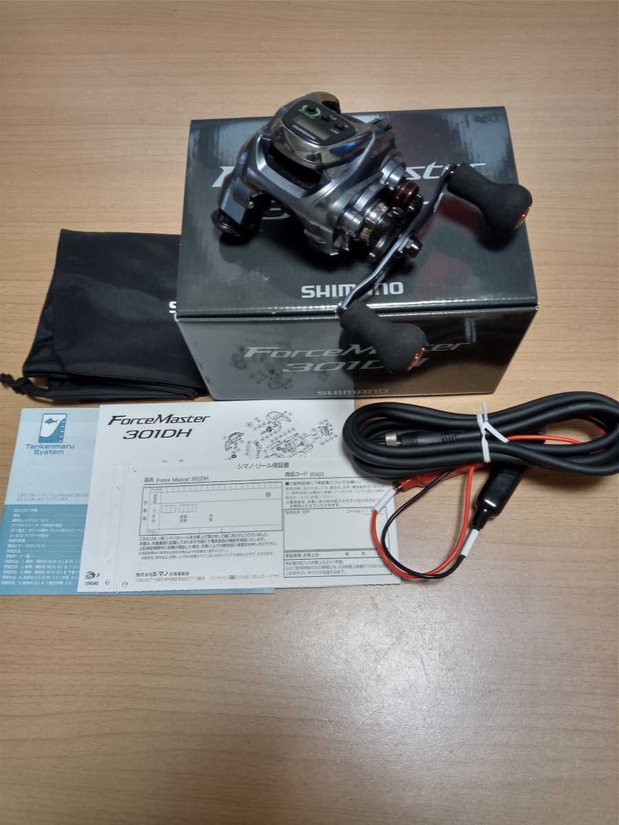 低価，限定セール 格安スタート シマノ 電動リール フォースマスター301DH イカスッテ 真鯛 タチウオに最適(シマノ)｜売買されたオークション情報、yahooの商品情報をアーカイブ公開 - オークファン 電動