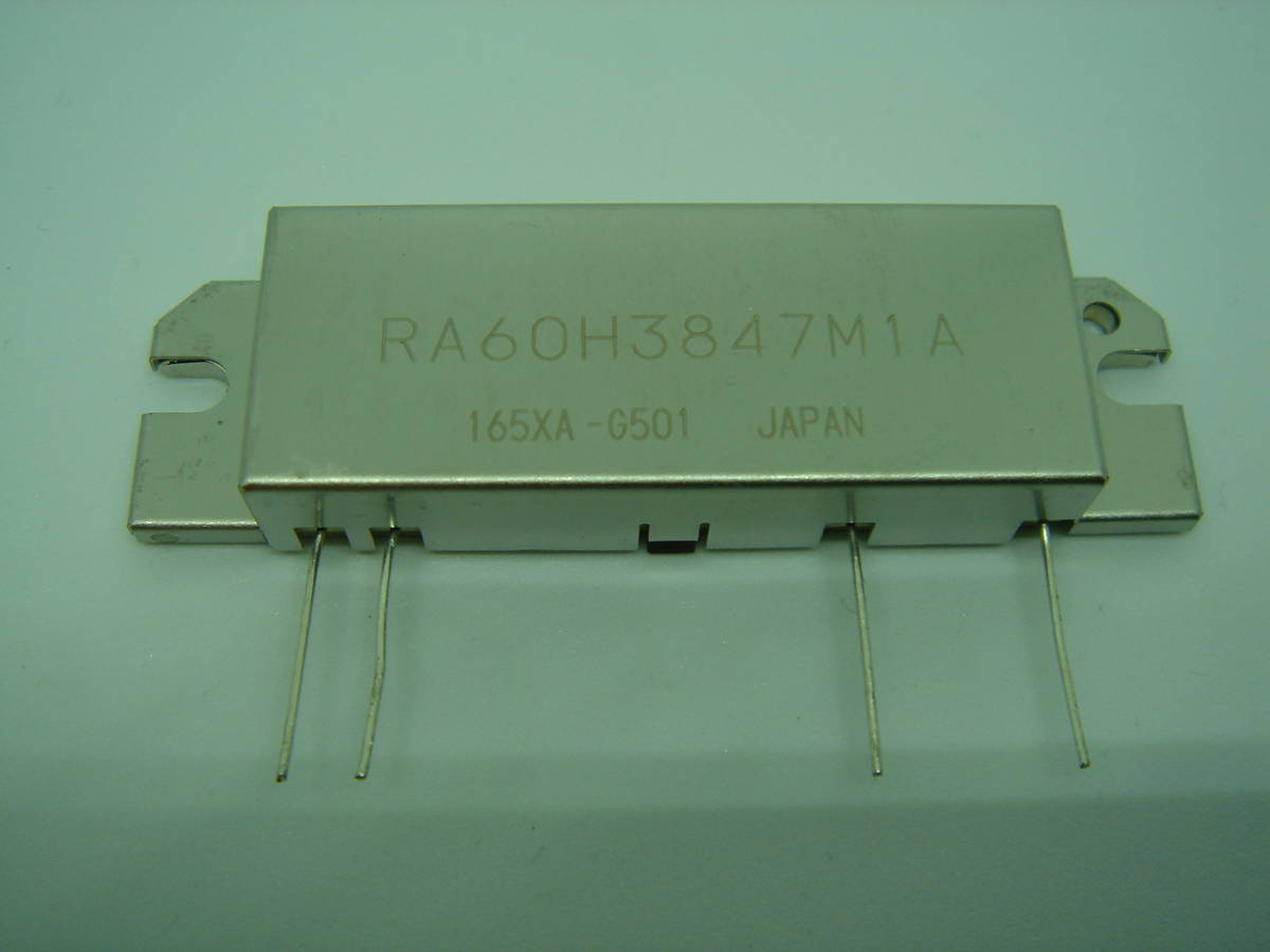 ☆ MITSUBISHI RA60H3847M1A 2個 UHF 60W RF POWER MODULE アマチュア
