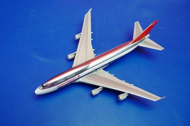 ★DRAGON ドラゴン Jet-x 1/500 ノースウエスト航空 B747-400 N661US JX026 ミニカー