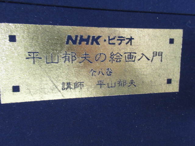 税込♪◇6巻未開封◇NHK・ビデオ◇平山郁夫の絵画入門◇VHS◇全8巻