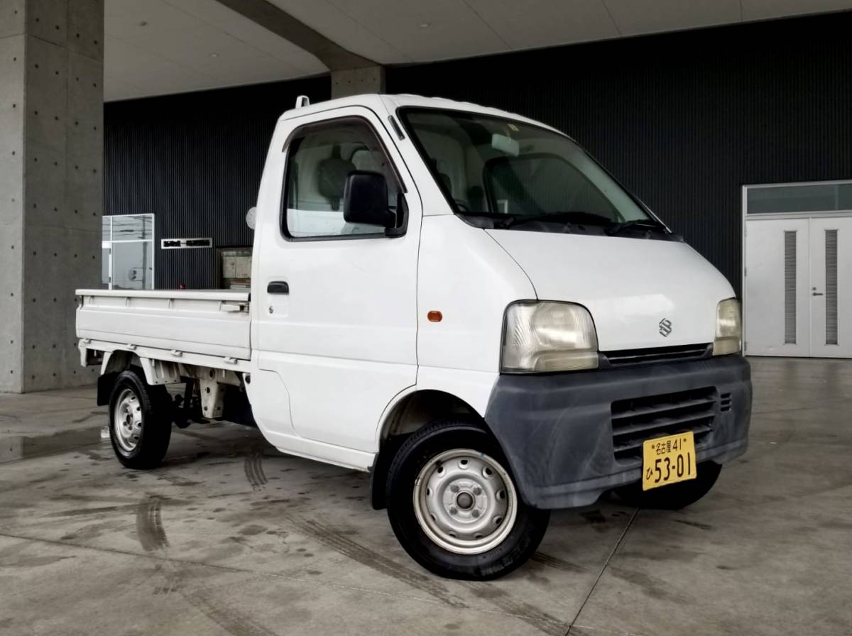 □ 走行3万km! スズキ キャリィ トラック 車検3年4月まで! 機関良好!
